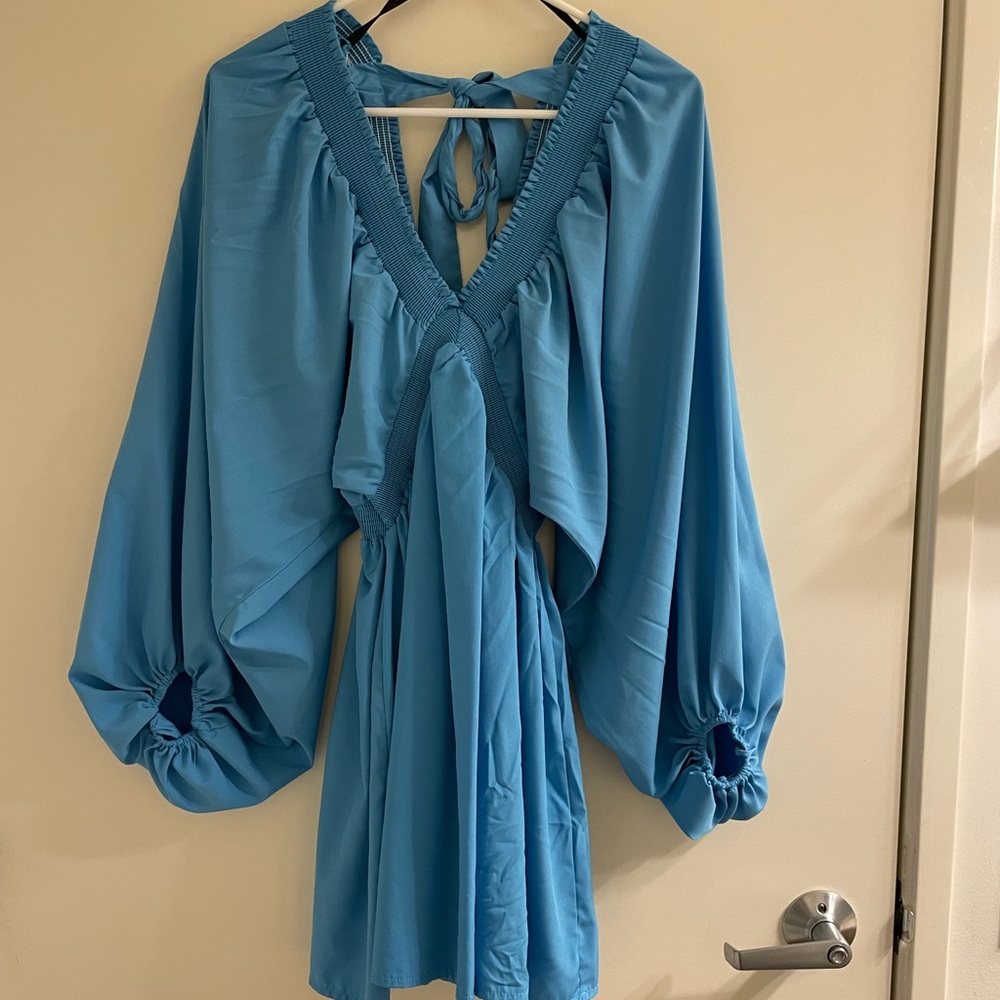 Blue Missguided Dress